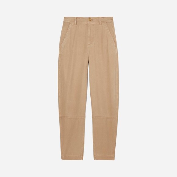 Everlane Women's Chino in Buttersoft in Dark Khaki, Size 4 - Picture 1 of 4